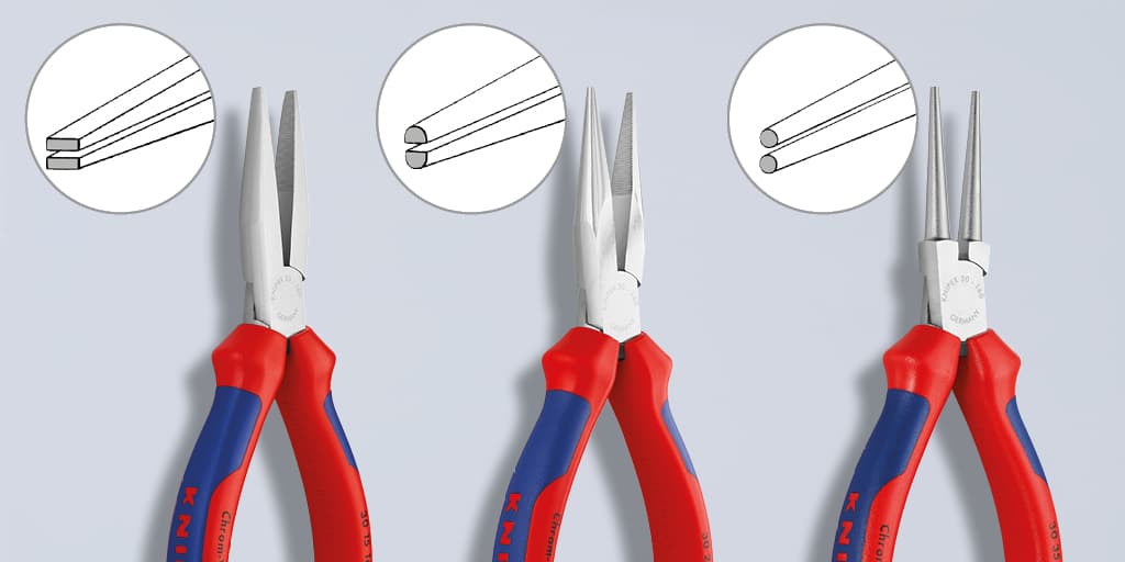 Pliers Knowledge: KNIPEX Gripping Pliers – Discover the Variety of Jaw Shapes