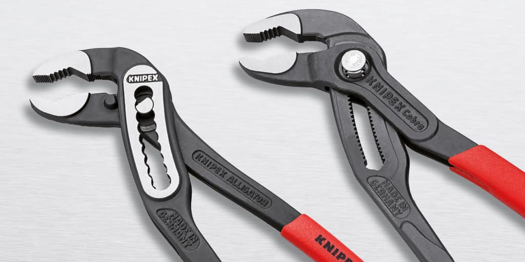 KNIPEX Cobra® & KNIPEX Alligator® – Water Pump Pliers Compared