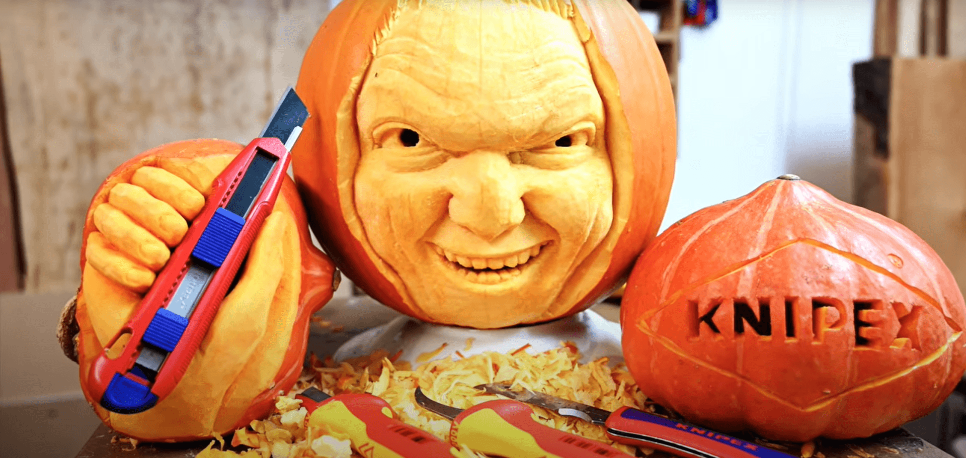 Halloween: Carving Pumpkins Made Easy with KNIPEX