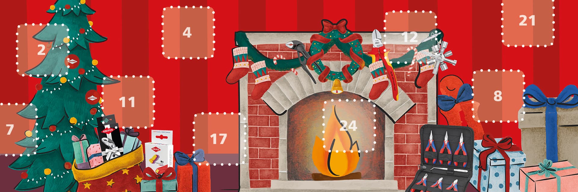 The KNIPEX Advent Calender 2024 – A Special Gift for KNIPEX Fans